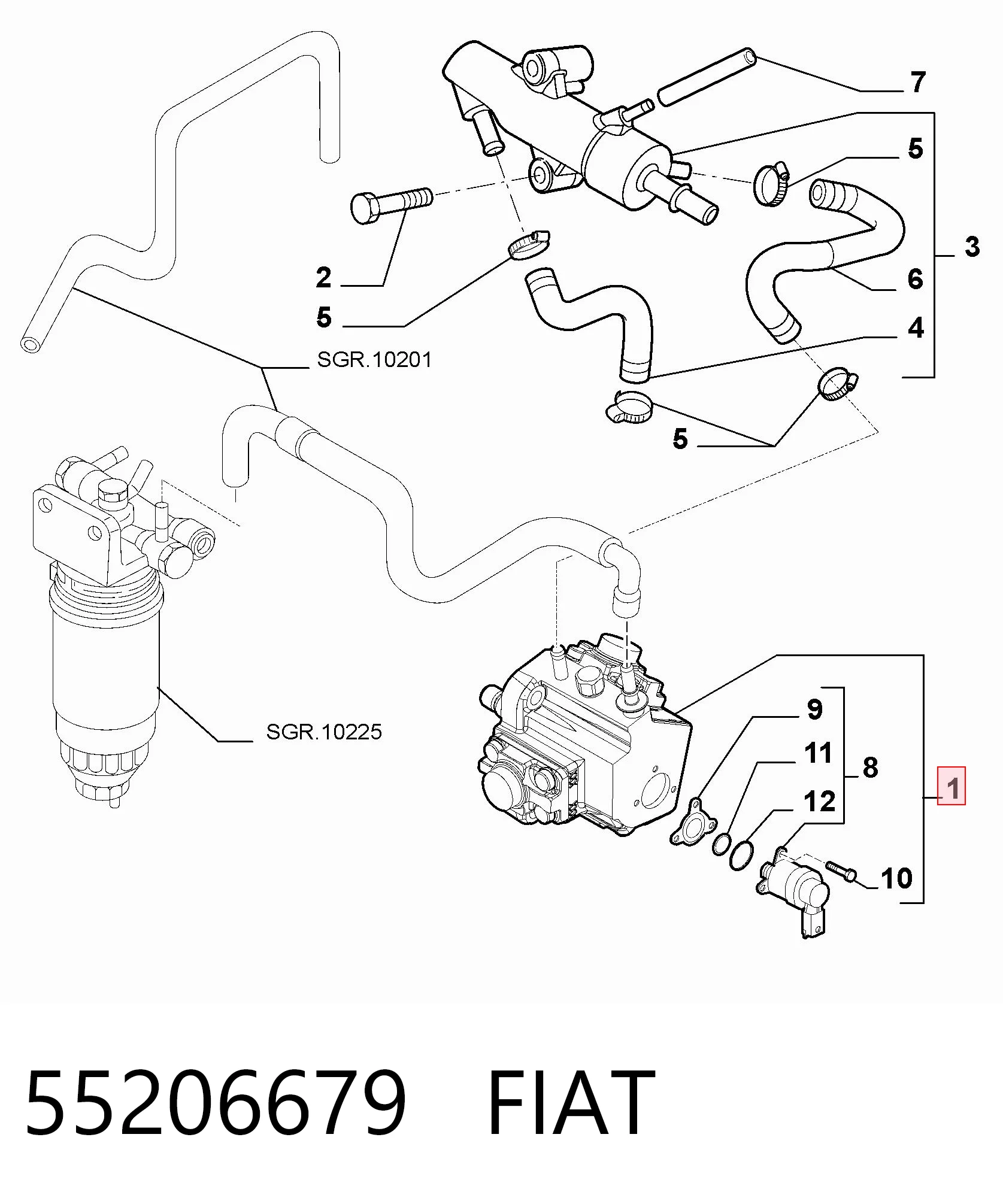 Паливний насос високого тиску 6009635 Stardiesel