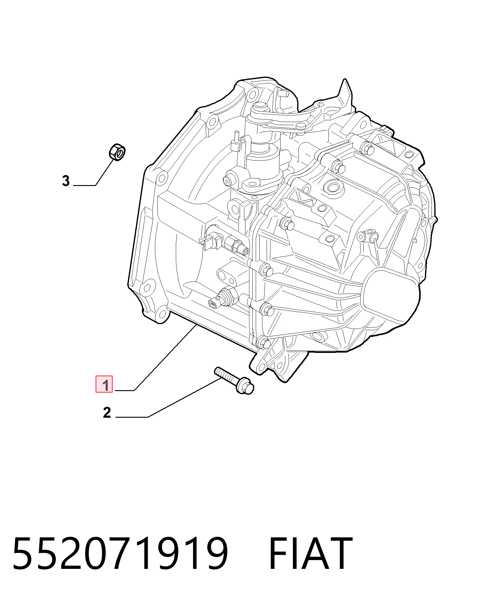 МКПП на Fiat Punto GRAND 199