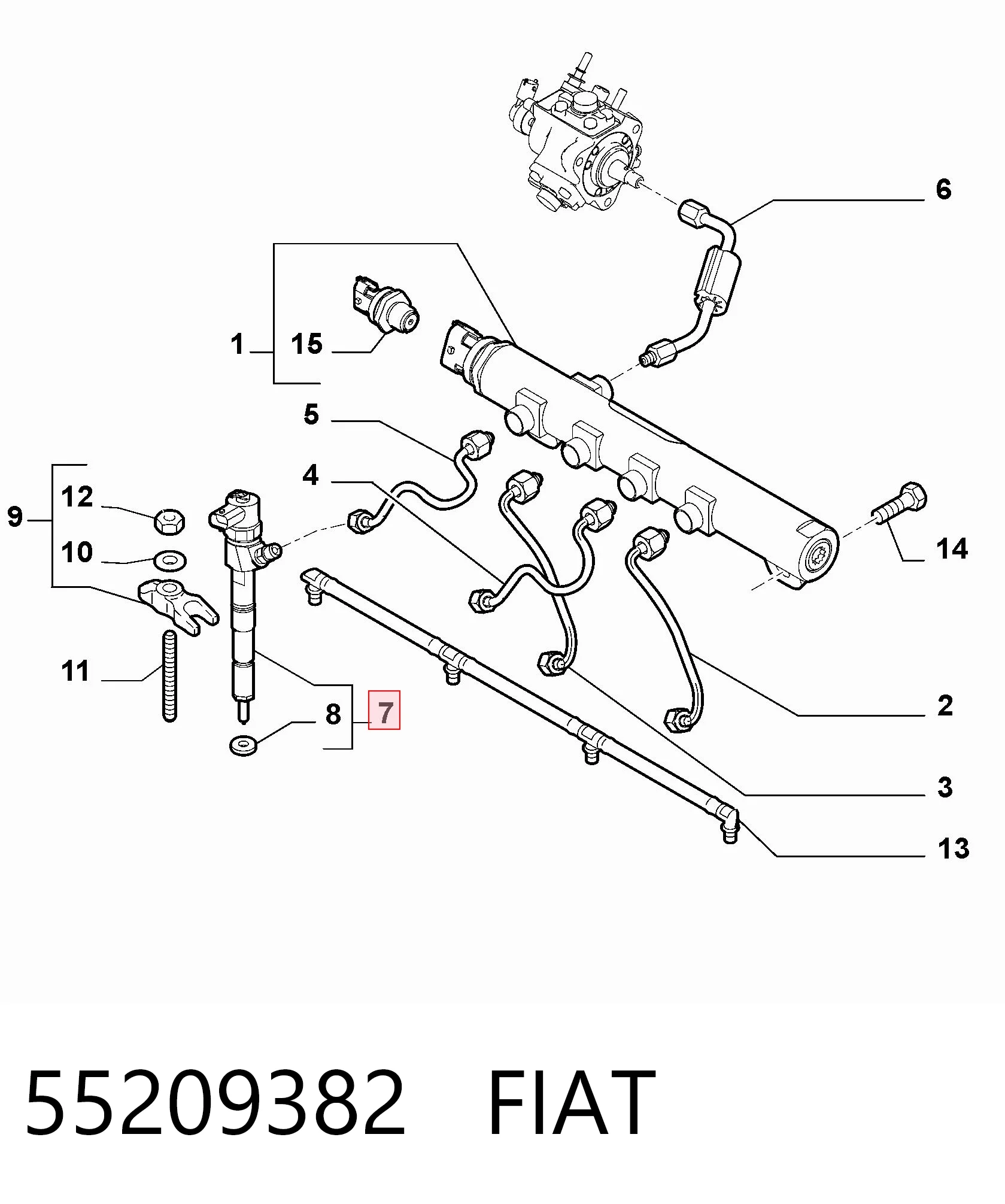 Купити 1571079J81 Bosch Форсунка дизельна в зборі, розпилювач + тримач