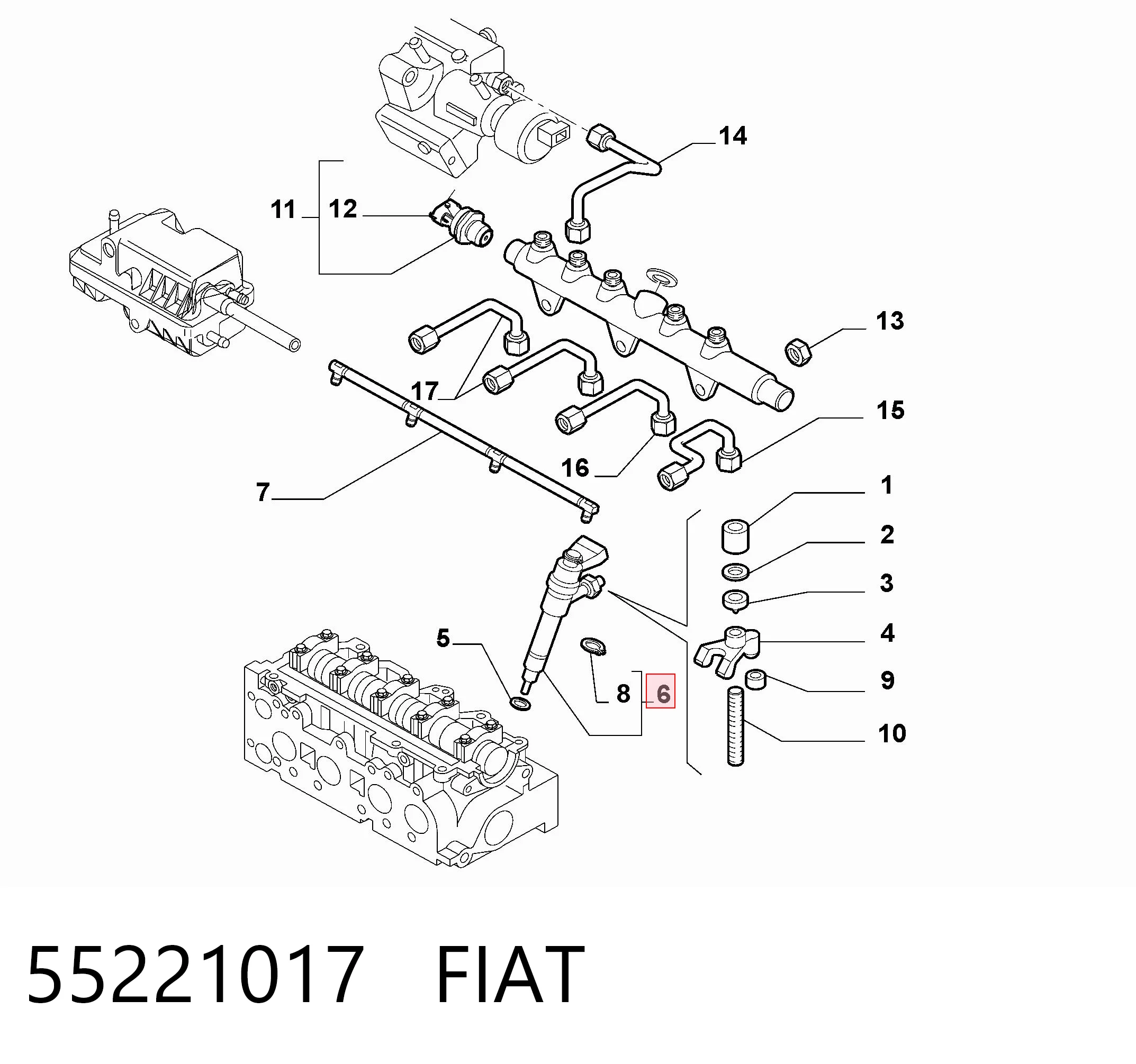 Форсунка паливна Lucas LDFB0192 ціна, від 48.48 USD