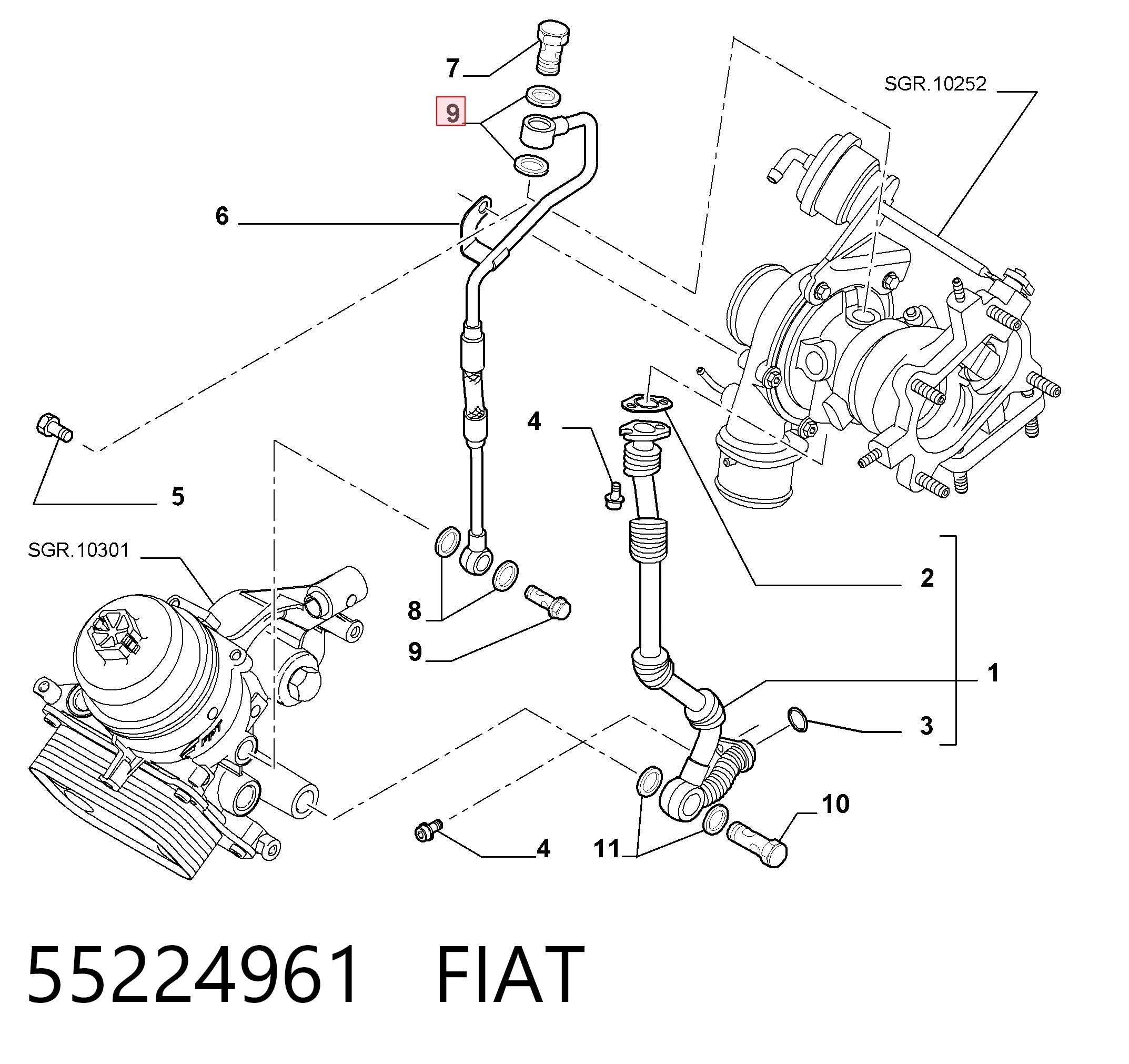 Кільце форсунки N0138514 Bentley