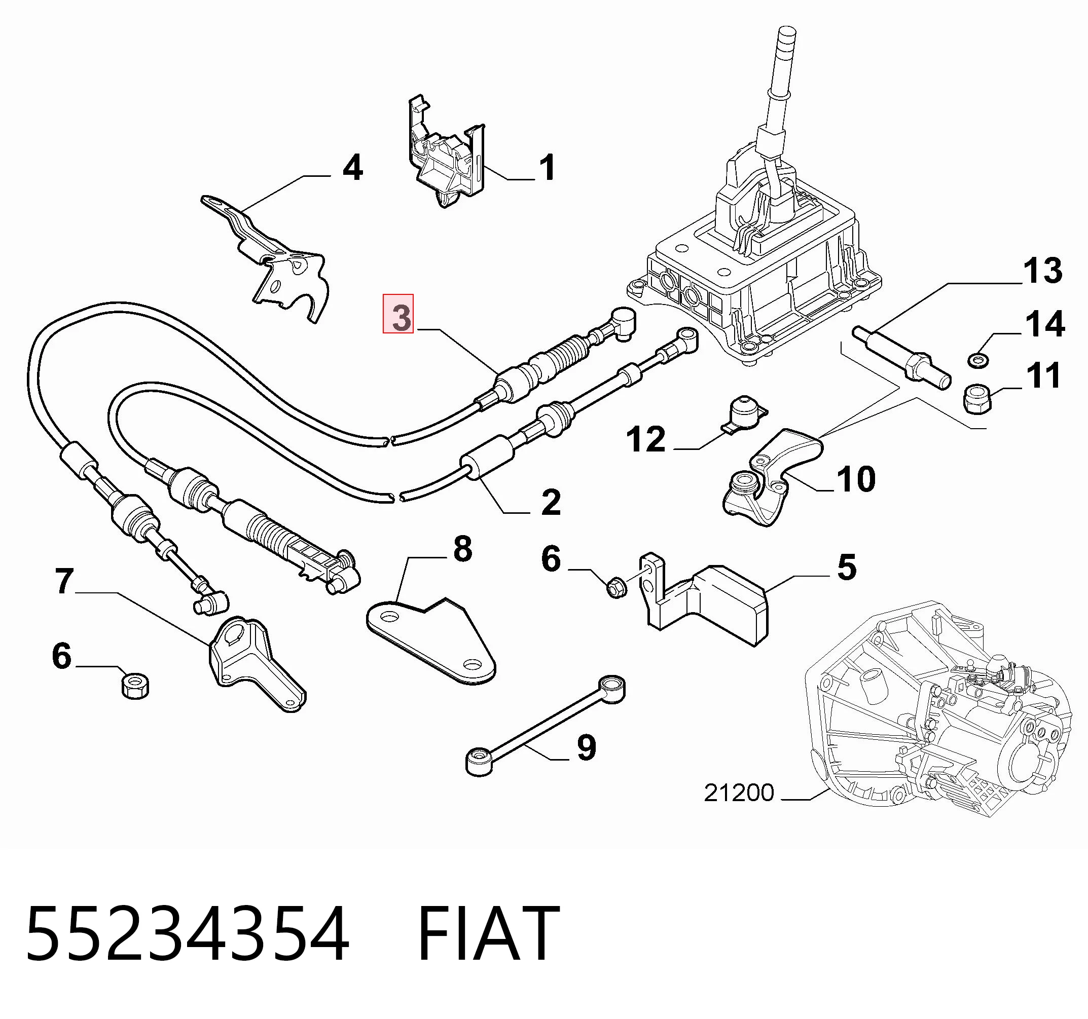 Трос перемикання передач, здвоєний Maxgear 321196 ціна, від 38.90 USD