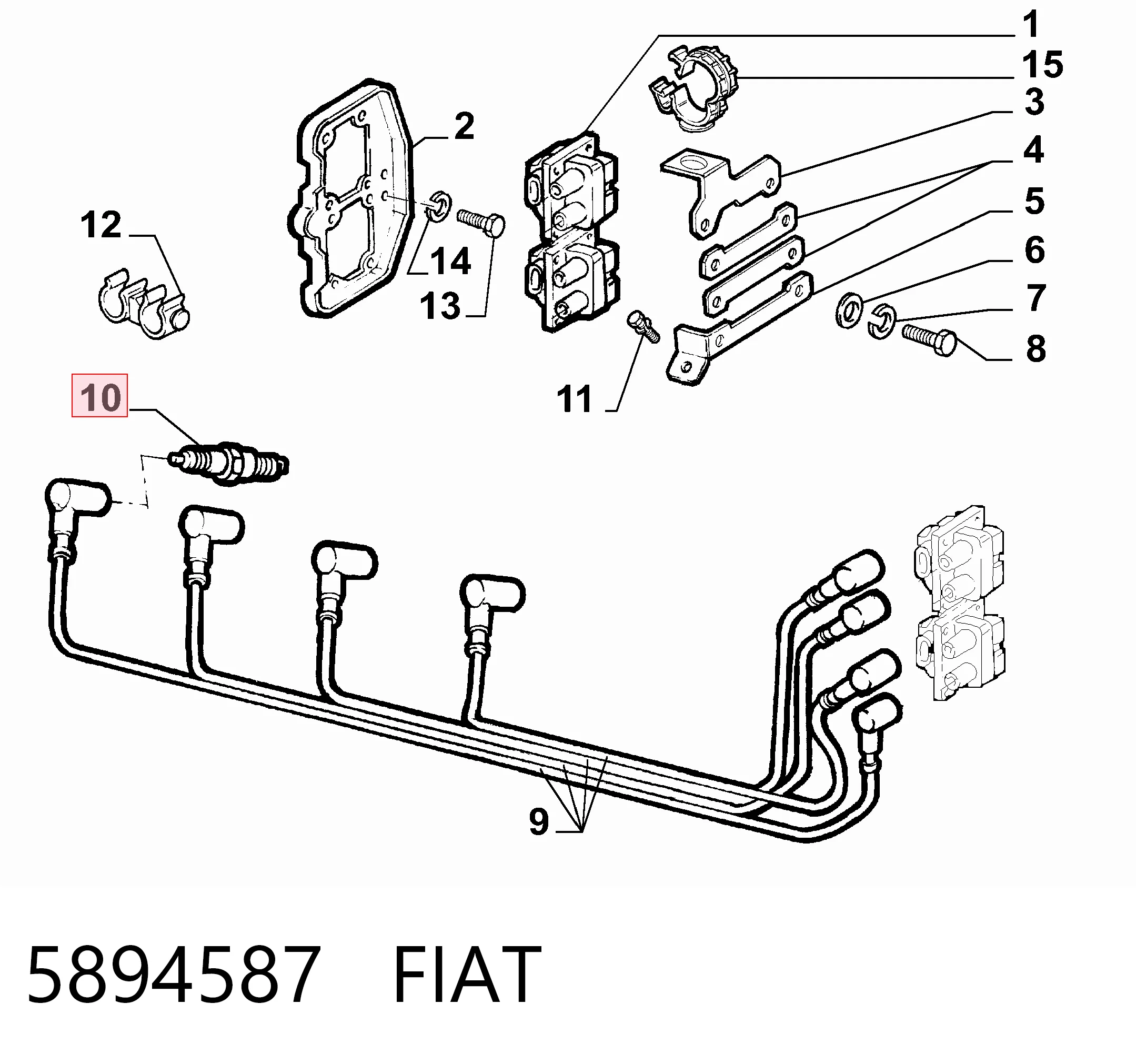 Свічки автомобільні NGK BUR6EB11 ціна, від 0.84 USD
