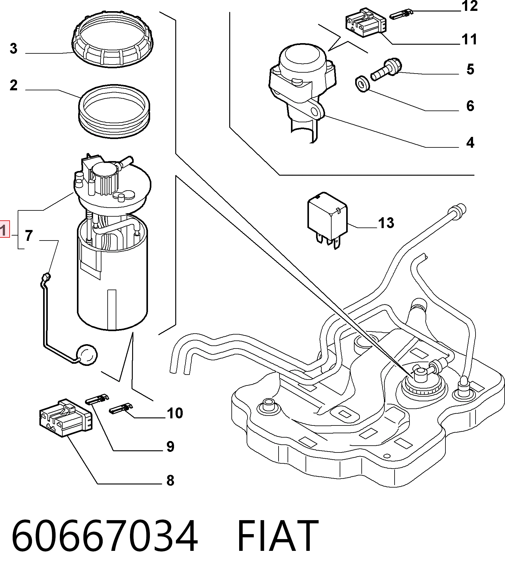 580303012 Bosch Електробензонасос
