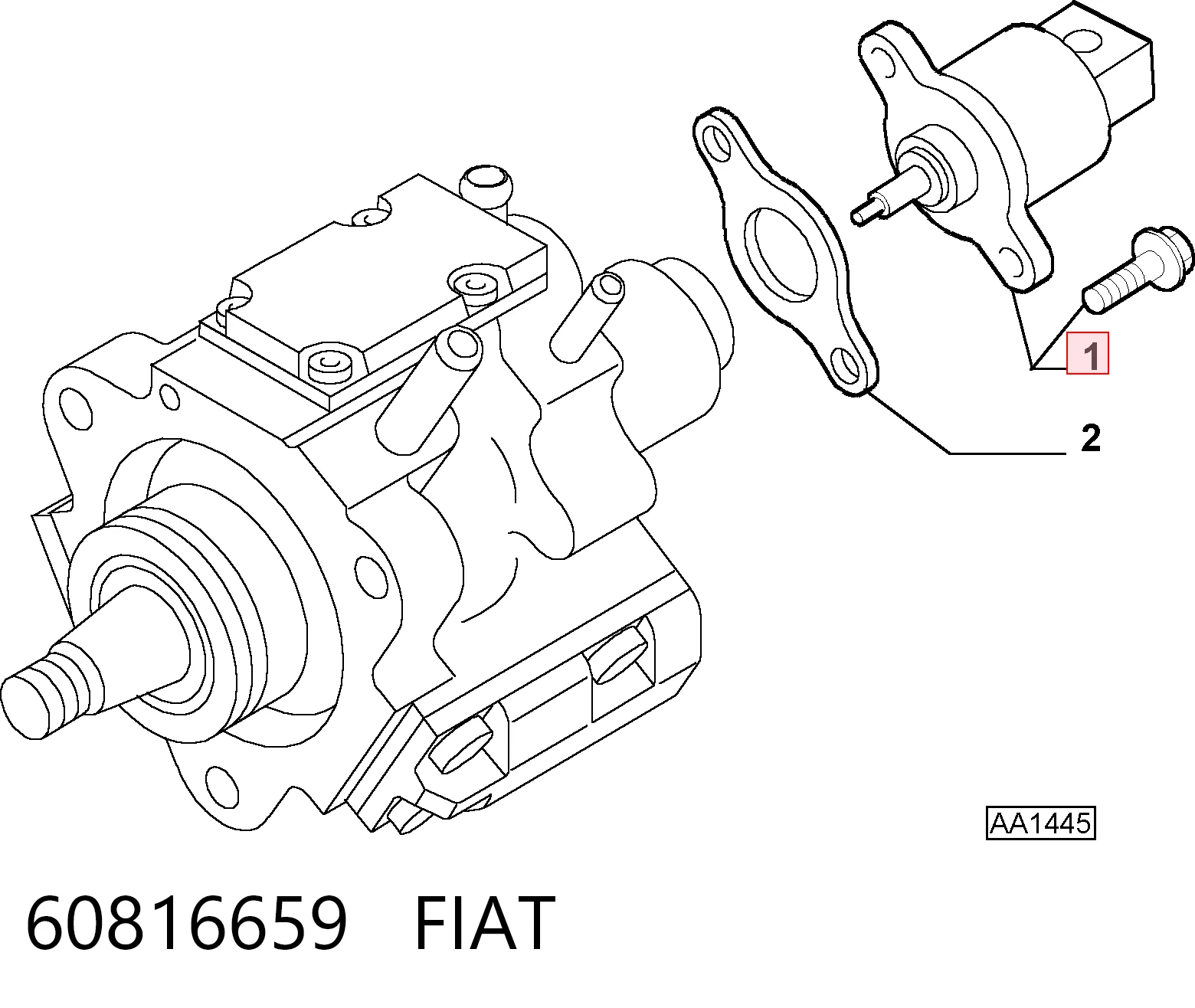 Купити F00R0P1794 Bosch Редукційний клапан ПНВТ