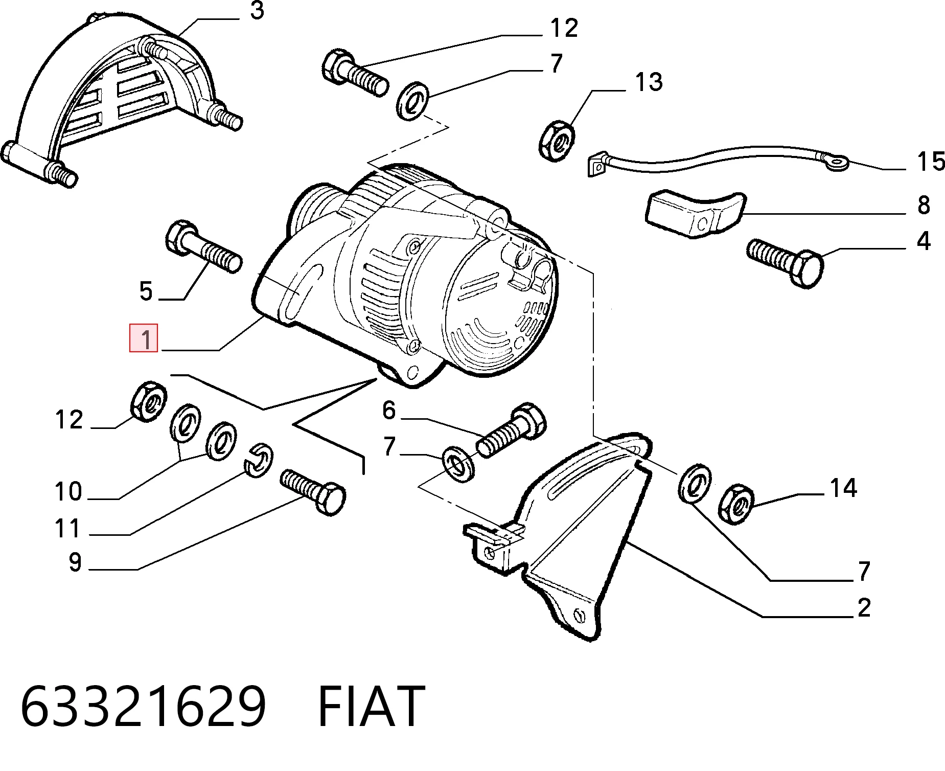 Купити 943313501010 Magneti Marelli Генератор