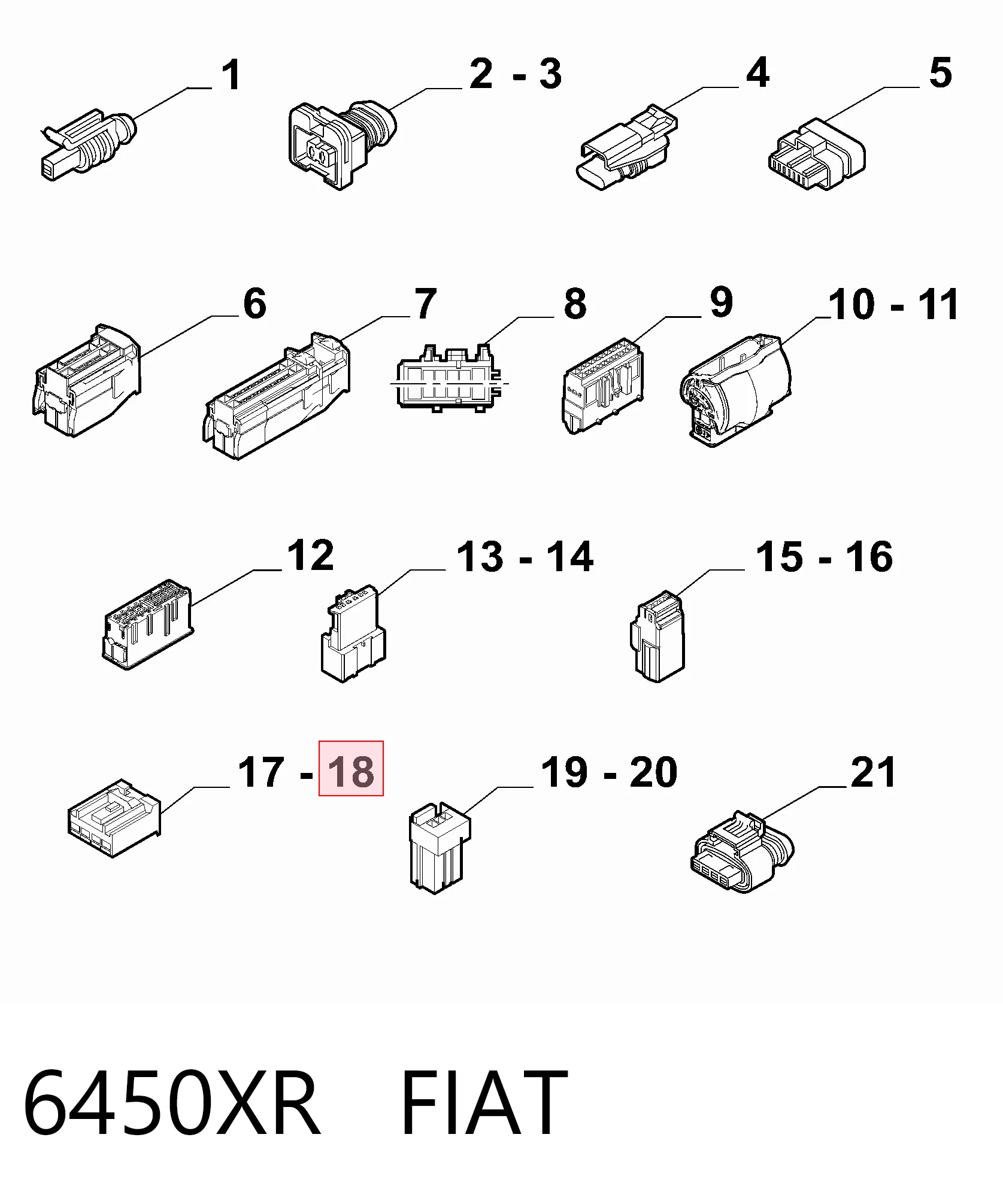6450XR Fiat/Alfa/Lancia Регулятор оборотів пічки