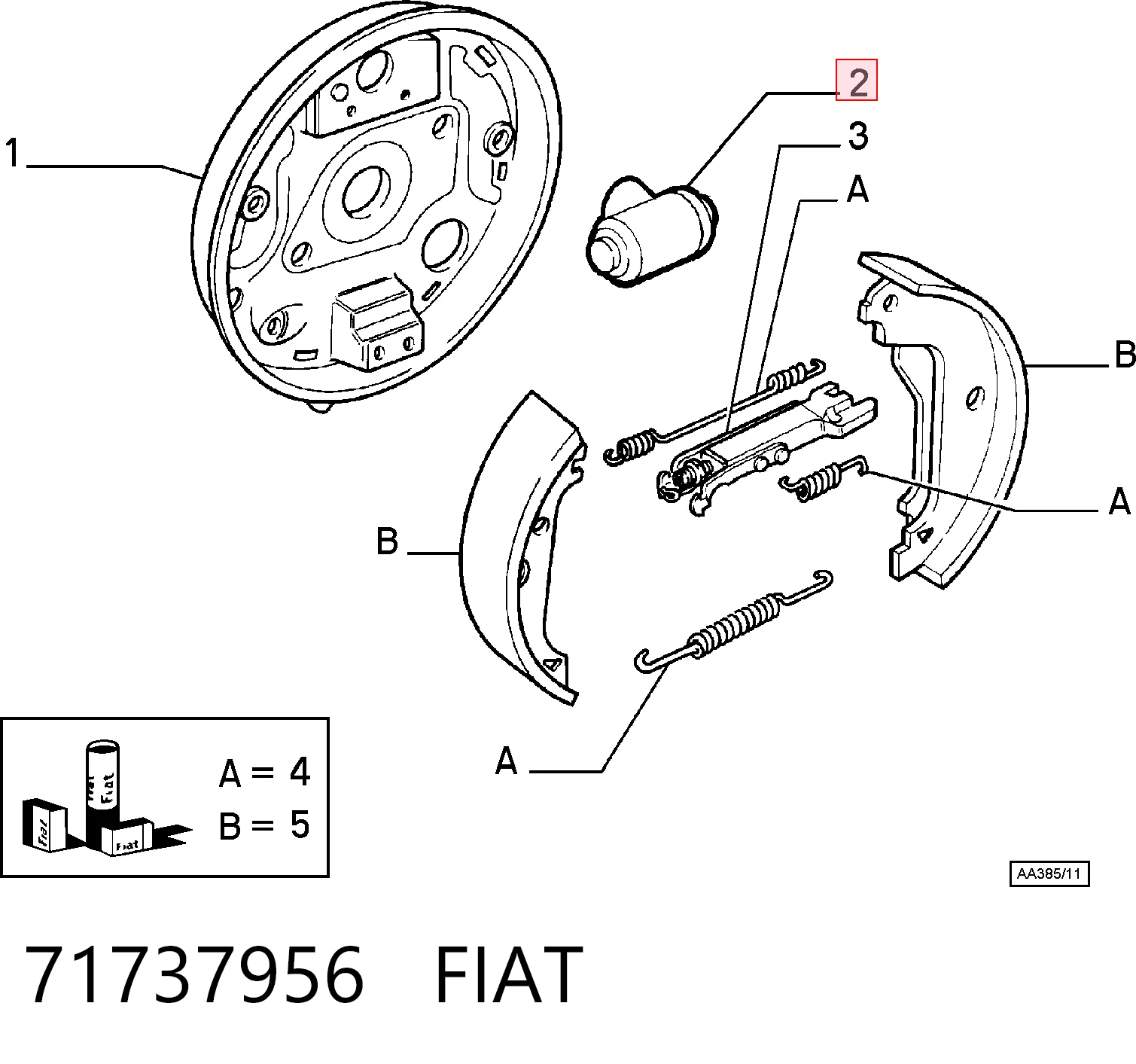 Робочий циліндр Case C612