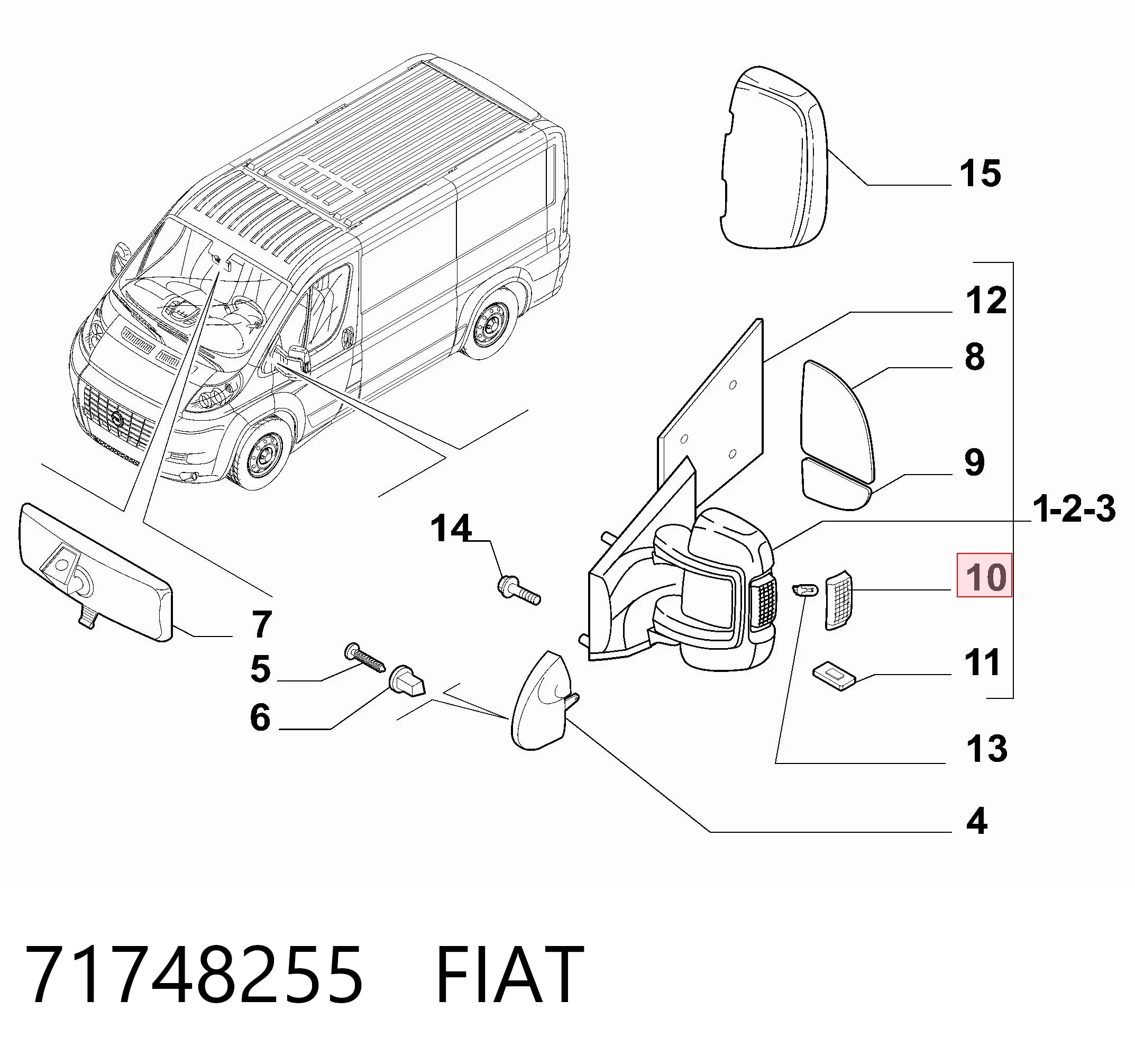 Покажчик повороту дзеркала, правий Magneti Marelli RV06026 ціна, від 8.29 USD