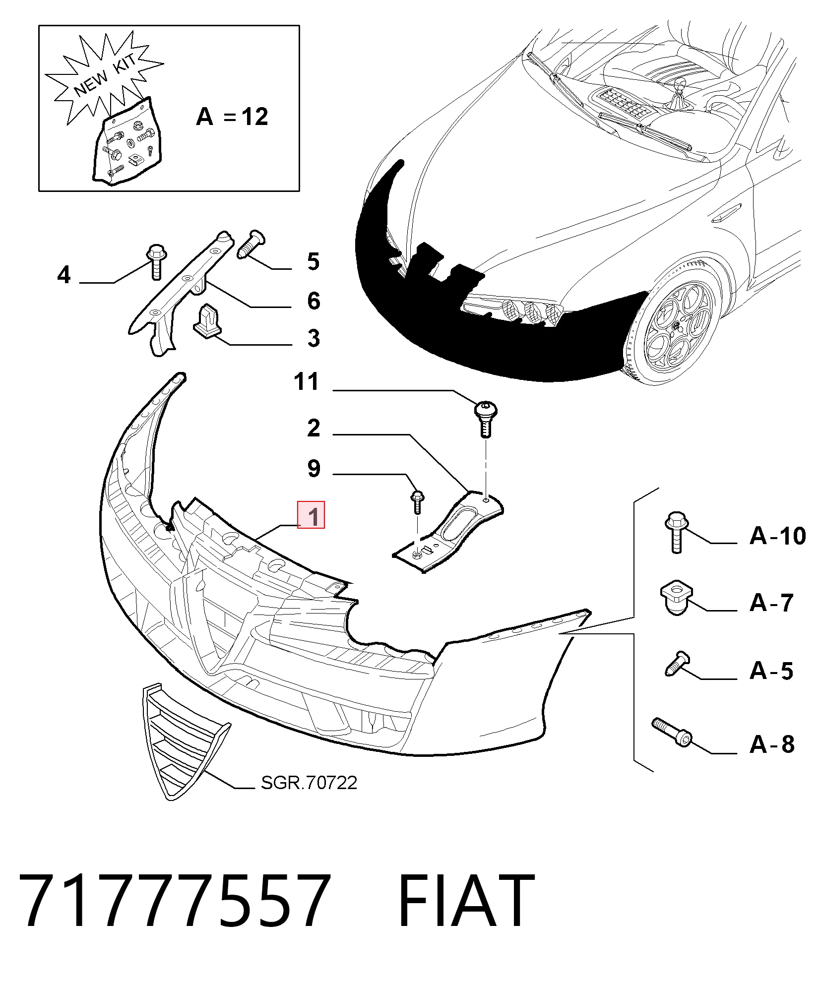 71777557 Fiat/Alfa/Lancia