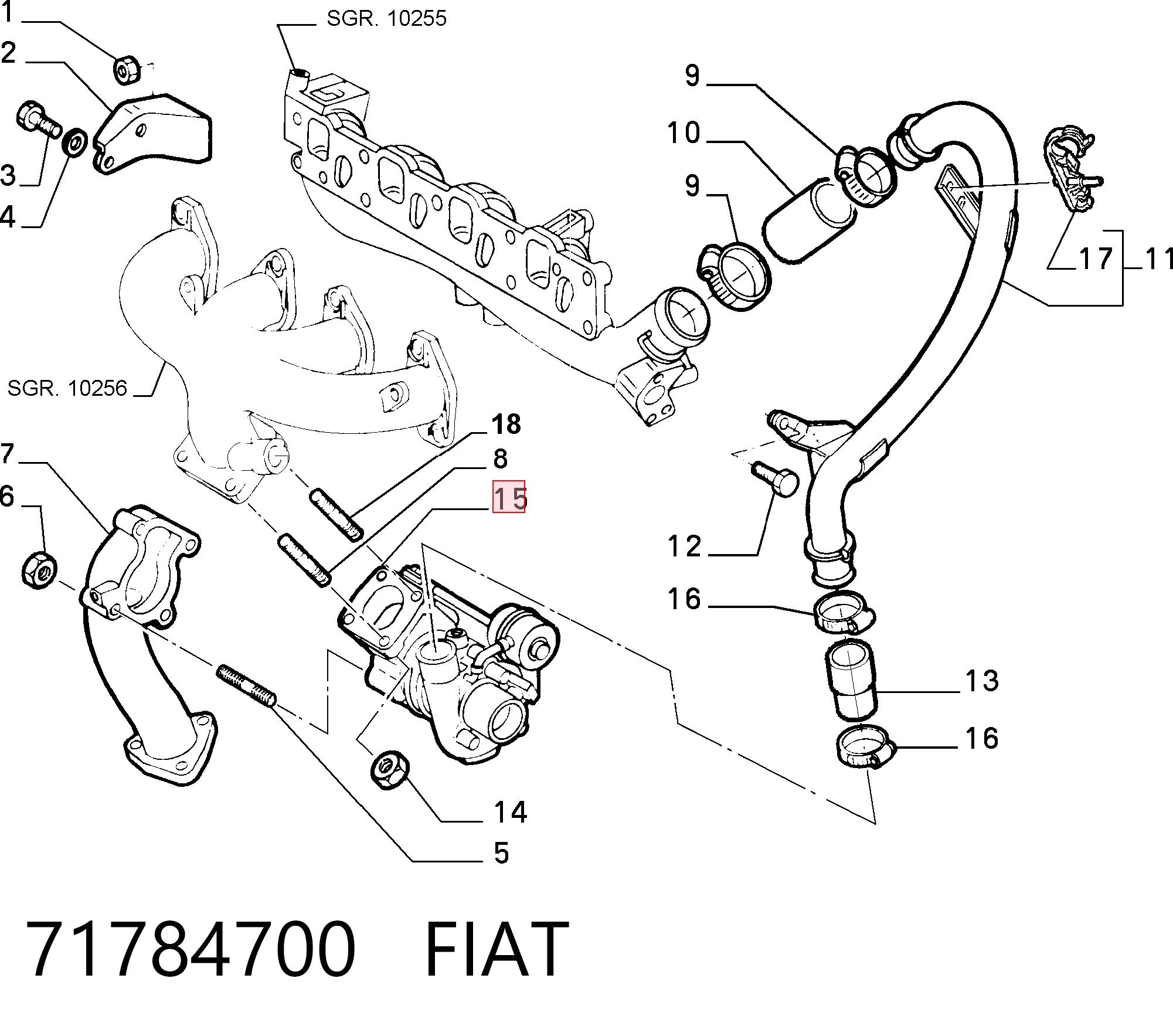 Турбонаддув на Fiat Brava  182
