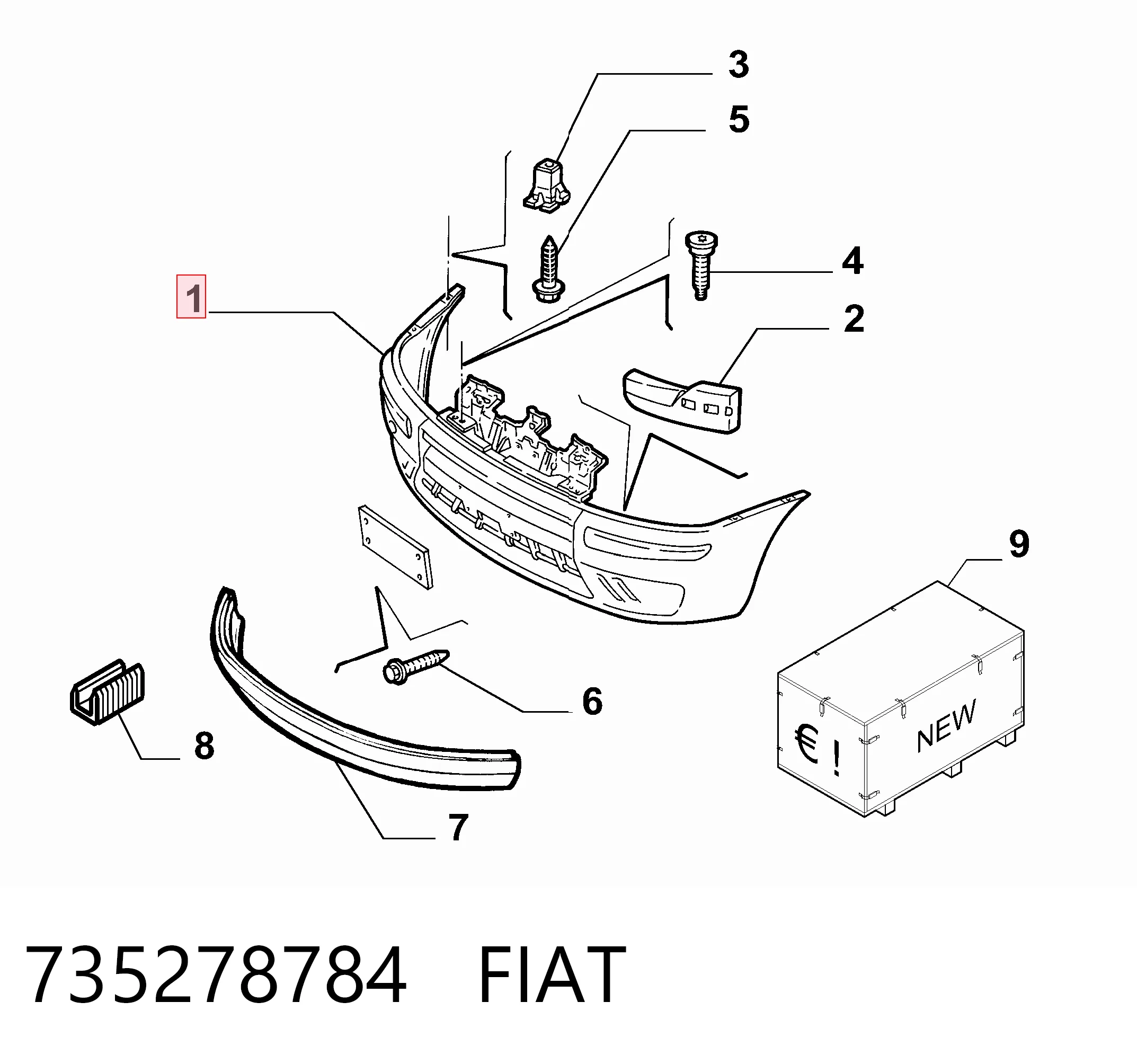 735278784 Fiat/Alfa/Lancia