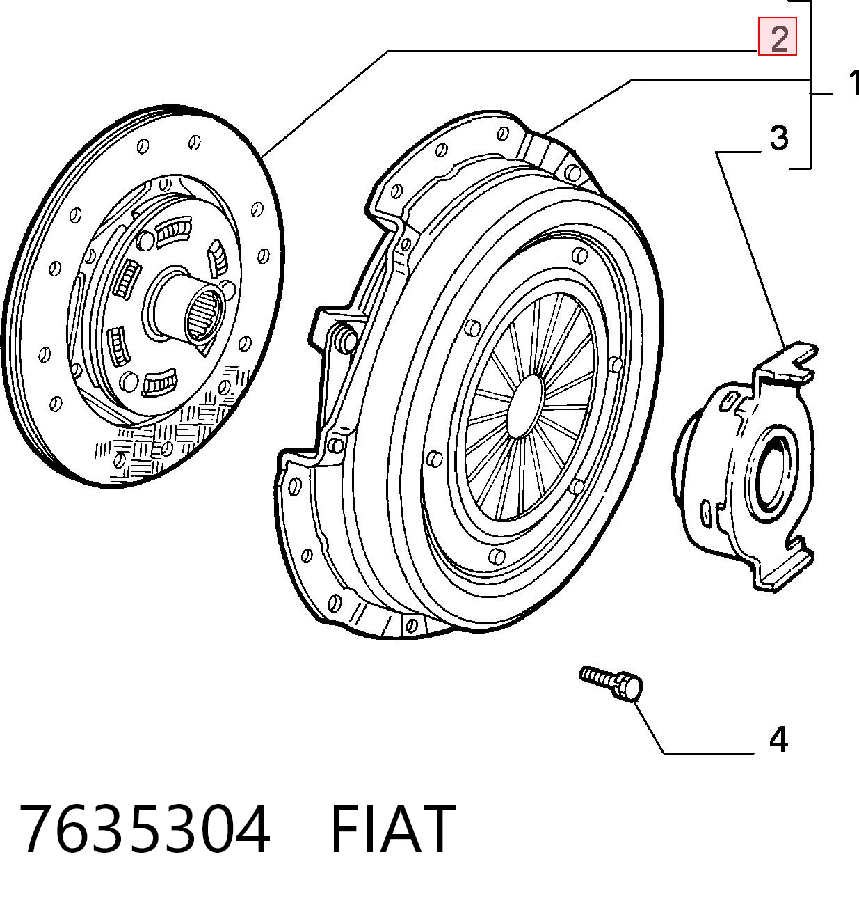 Зчеплення Sachs 881864001416 ціна, від 3.81 USD