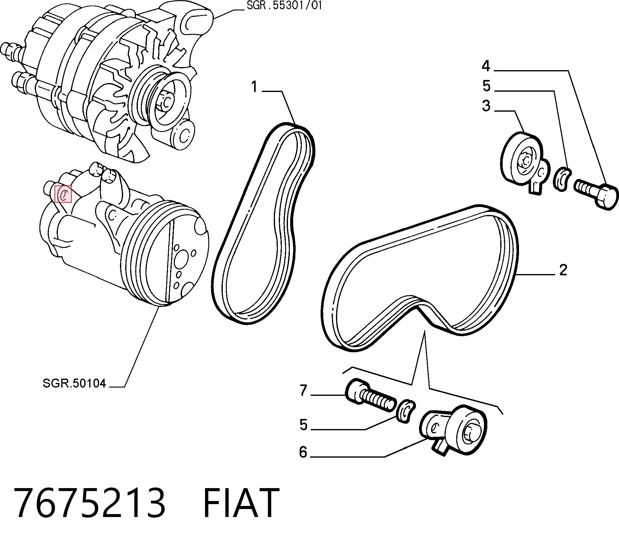 4PK0545 Goodyear Поліклиновий ремінь