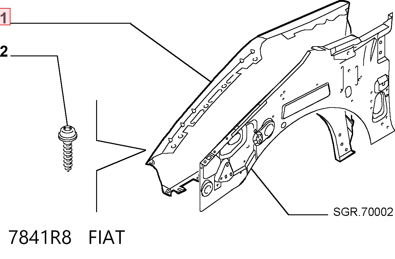Крила на Fiat Scudo COMBINATO 220P