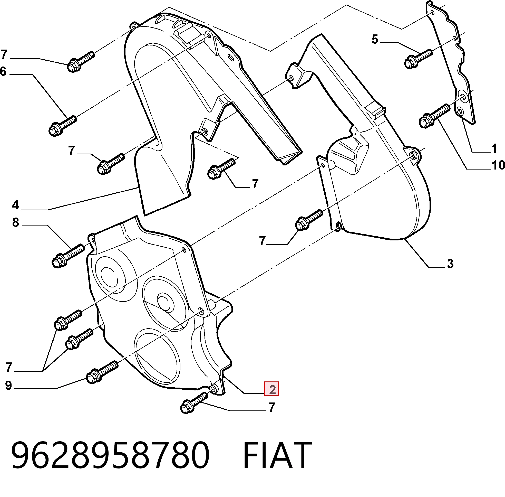  9628958780 Peugeot/Citroen