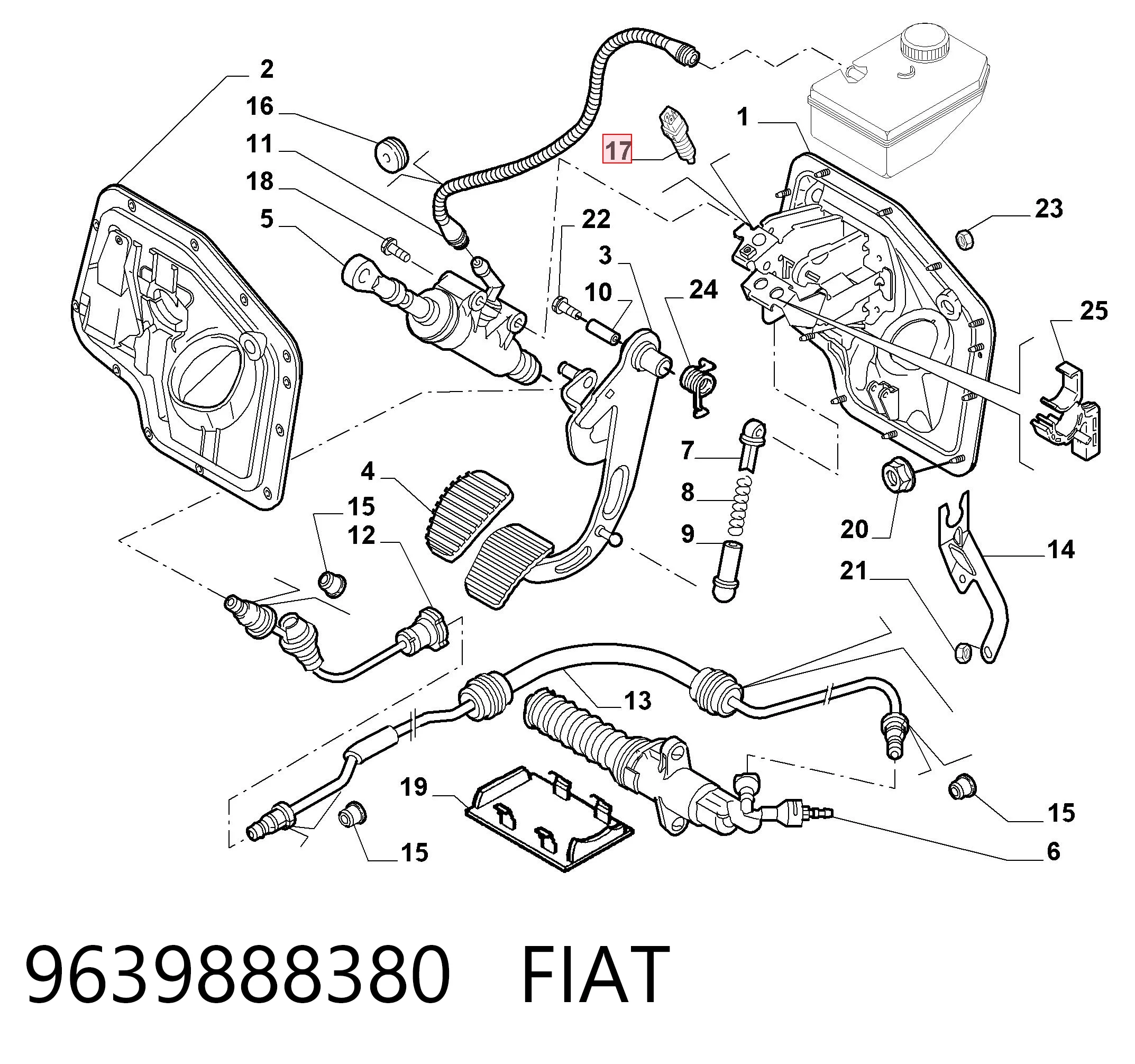 Жабка тормозу VEBS4753 Vernet