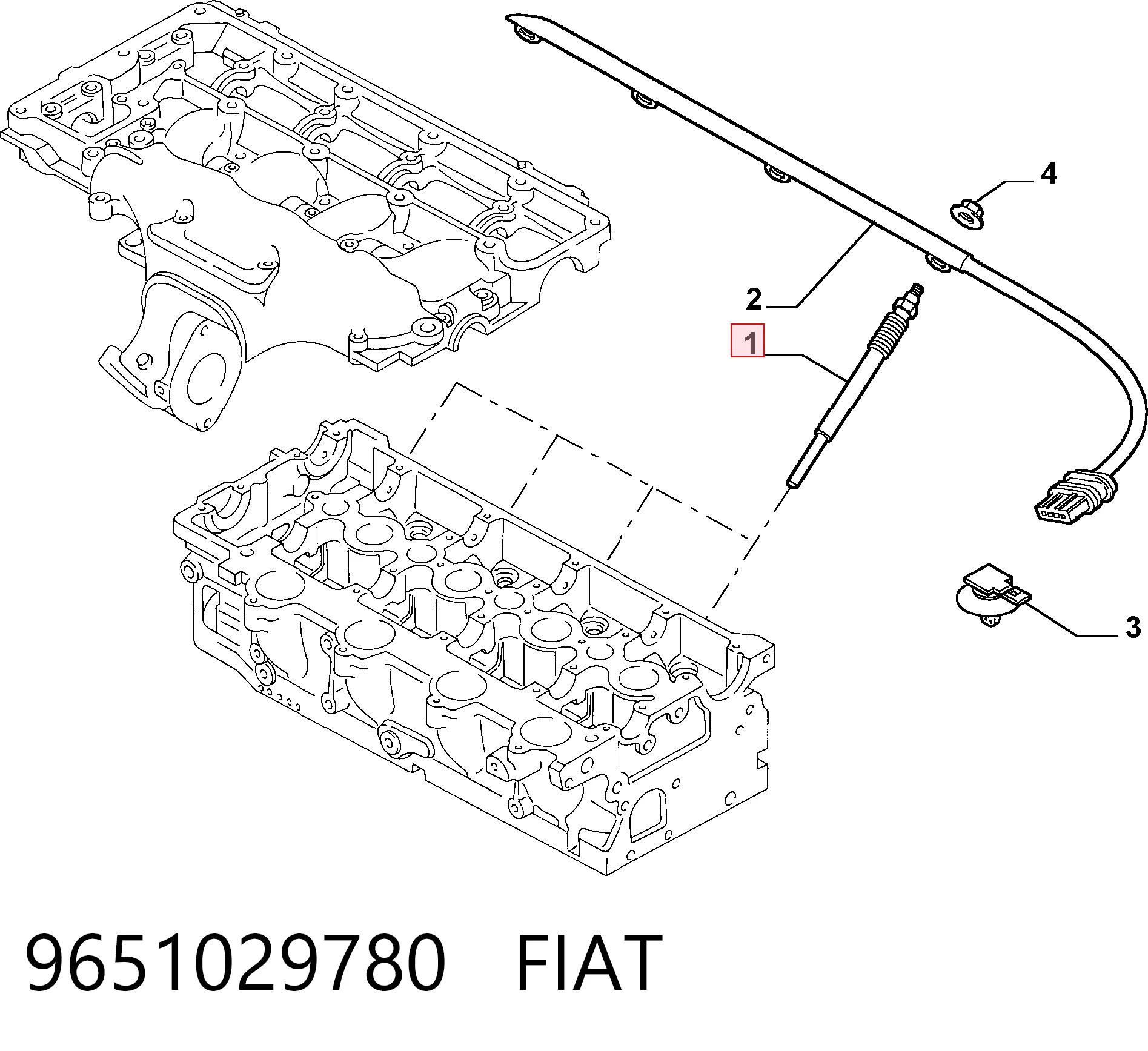 9651029780 Fiat/Alfa/Lancia
