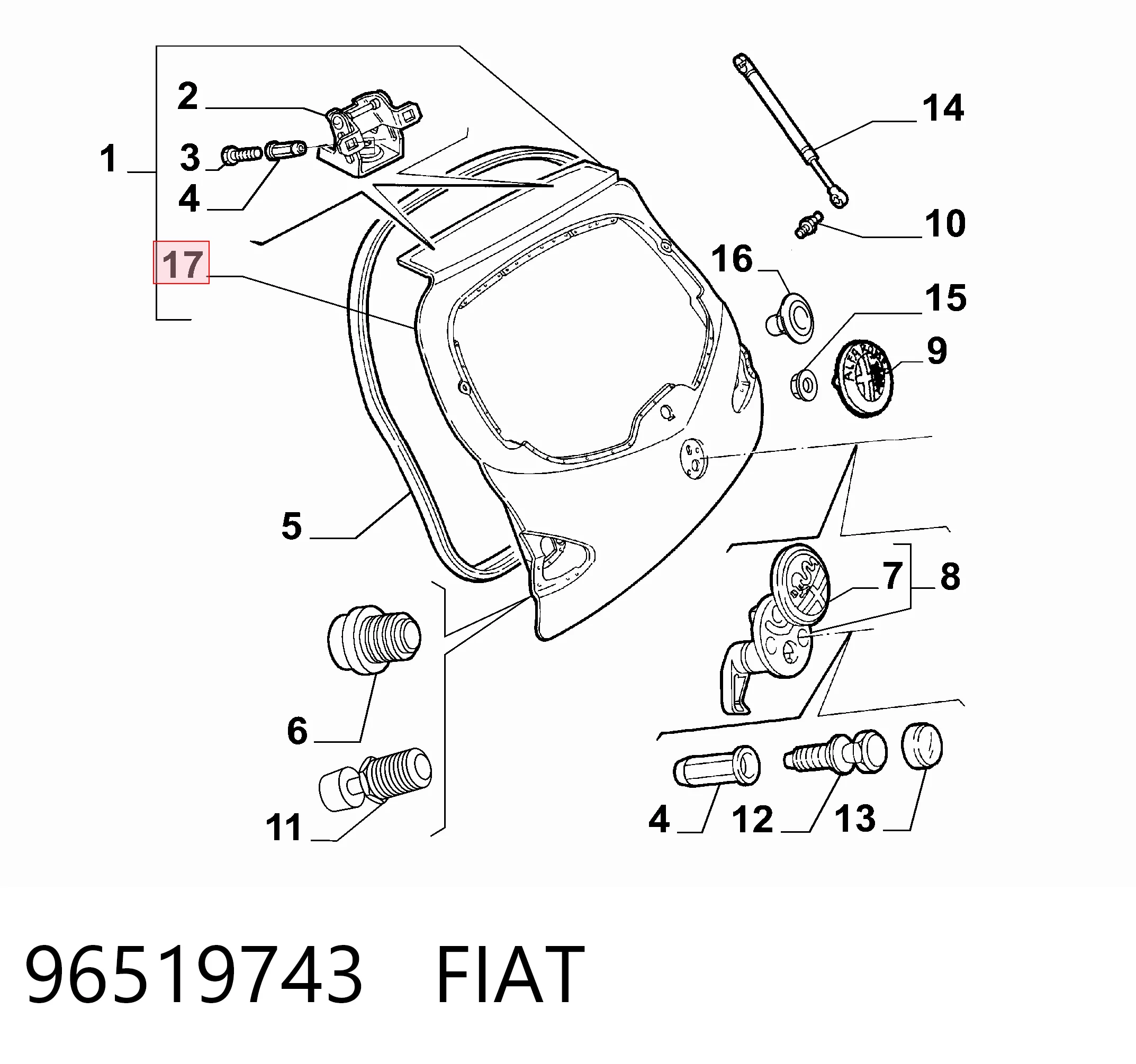  Ляда Alfa Romeo 147 