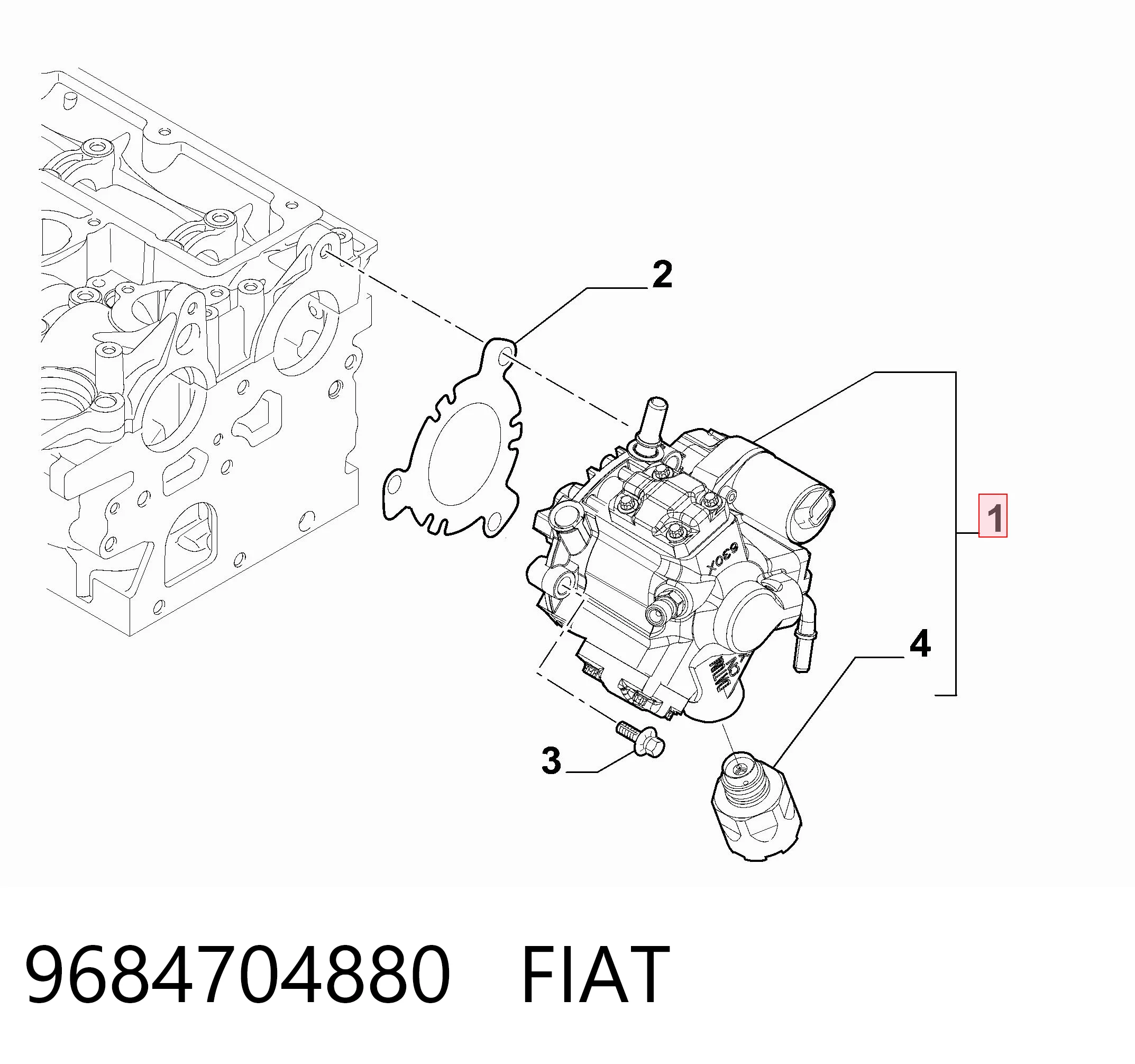 Купити VRP010 Magneti Marelli Насос паливний високого тиску (ПНВТ) - DIESEL