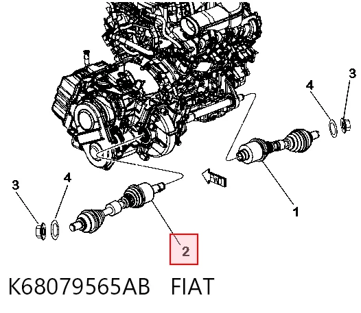 FD0073 DAC Привід лівий