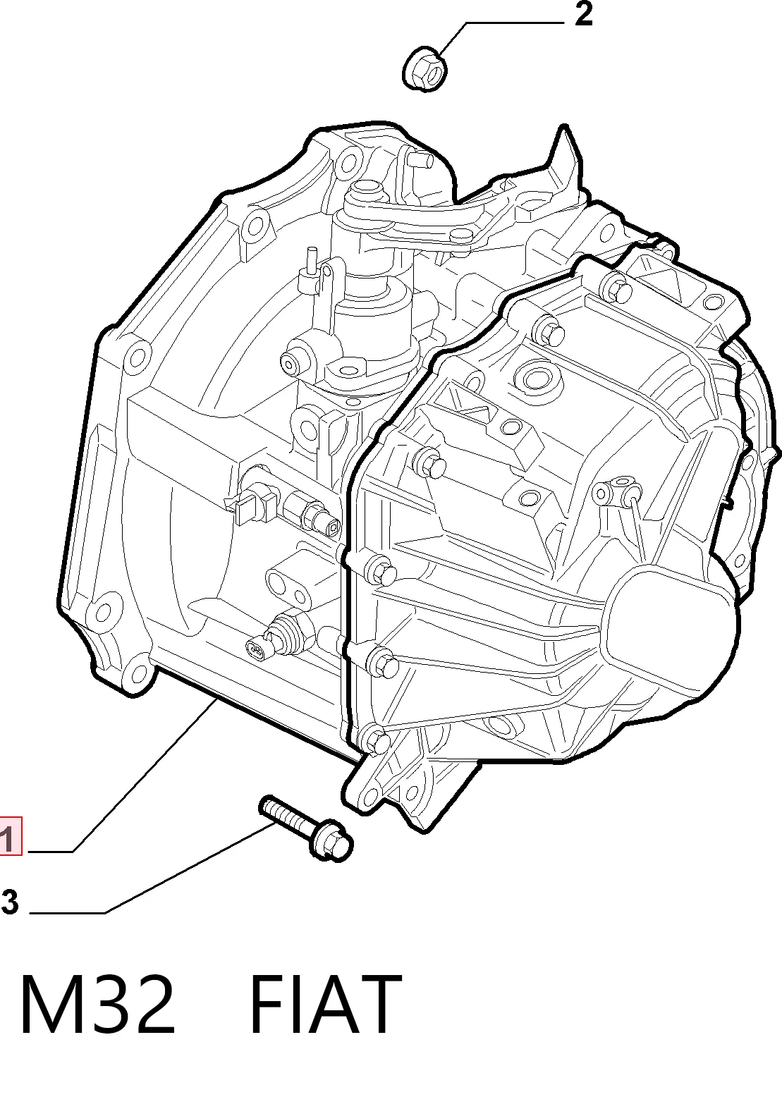 M32 Fiat/Alfa/Lancia МКПП