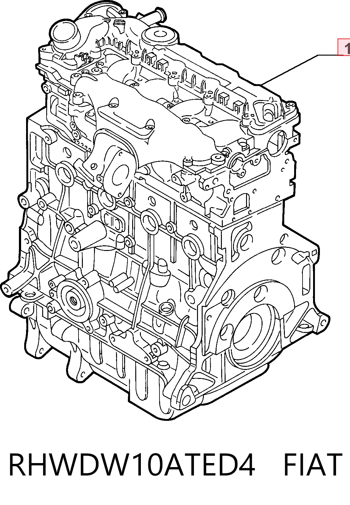 ДВЗ Peugeot/Citroen RHWDW10ATED4 ціна, від 82.09 USD