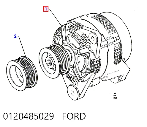 Генератор 943305601010 Magneti Marelli