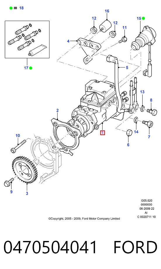 Насос паливний високого тиску Bosch 470504040 ціна, від 177.73 USD