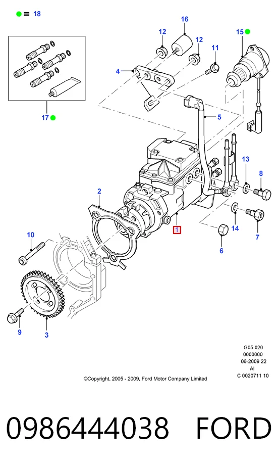 Купити 470504040 Bosch Насос паливний високого тиску (ПНВТ) - DIESEL
