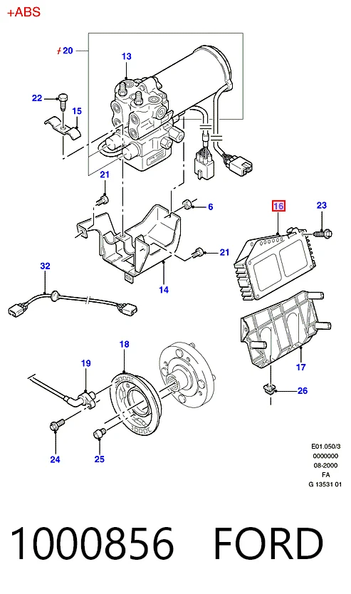  97FB2C013AA Ford
