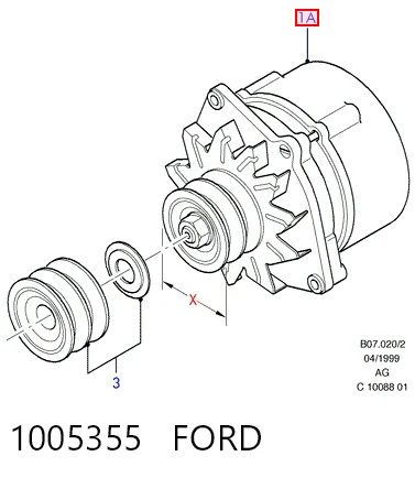 Генератор HC Parts CA94 ціна, від 90.33 USD