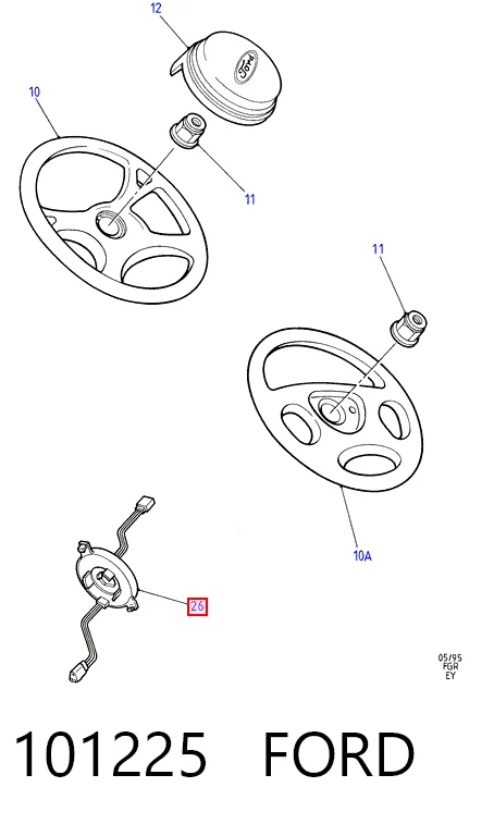 Купити 94VB14A664AB Ford 