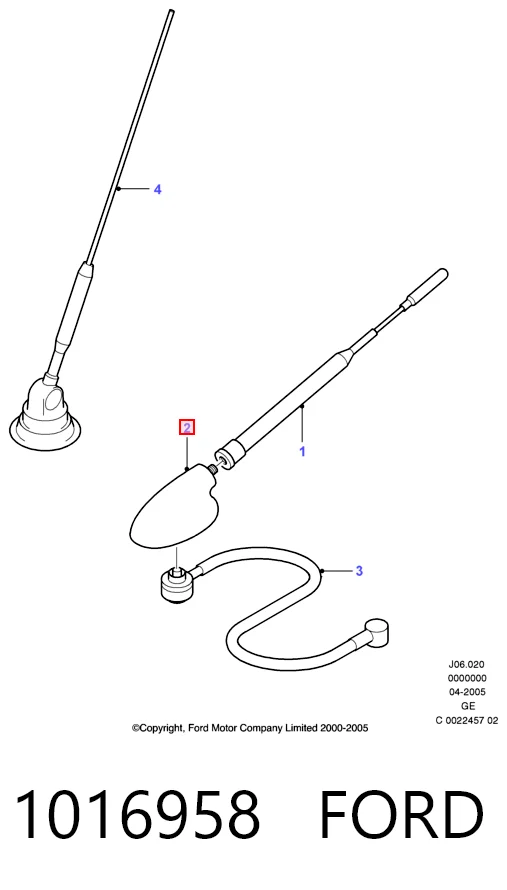 Антена Hmpx HMP95GP18828AG ціна, від 6.16 USD