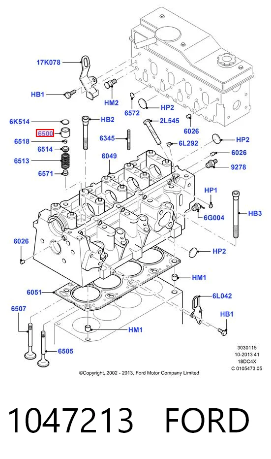 Купити FOL151 Federal Mogul Штовхач клапанів двигуна