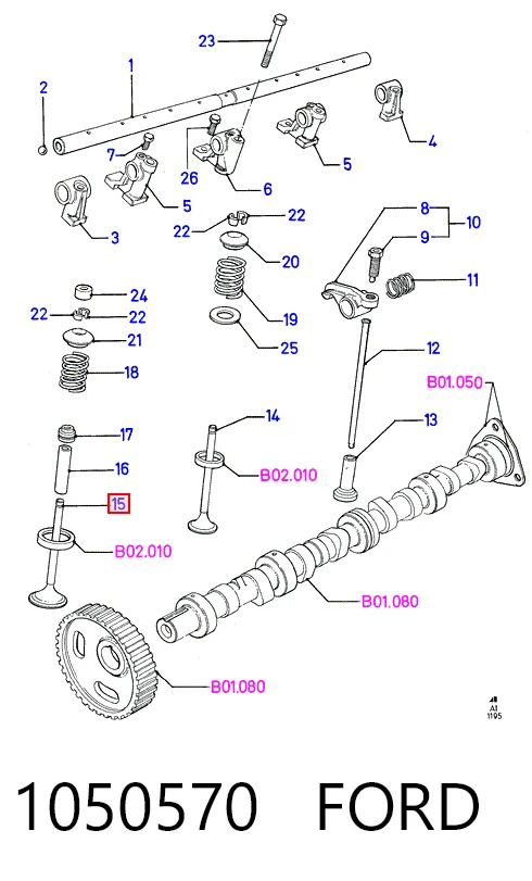 Купити PFOR015 AMP/Paradowscy Клапан впускний