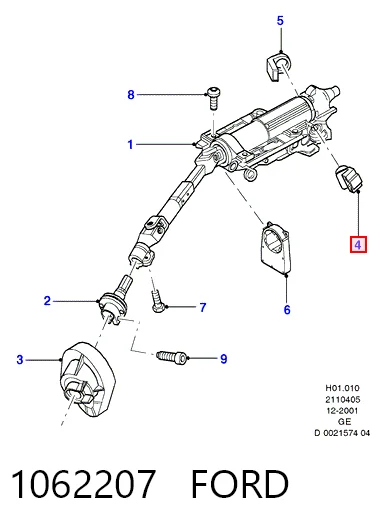 1062207 Ford Контактна група замка