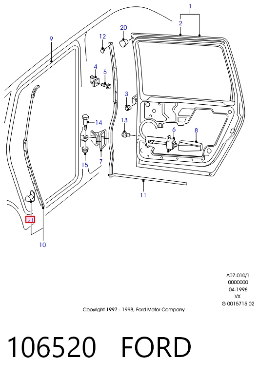 90579619 Peugeot/Citroen Пістон (кліп) кріплення обшивки дверей