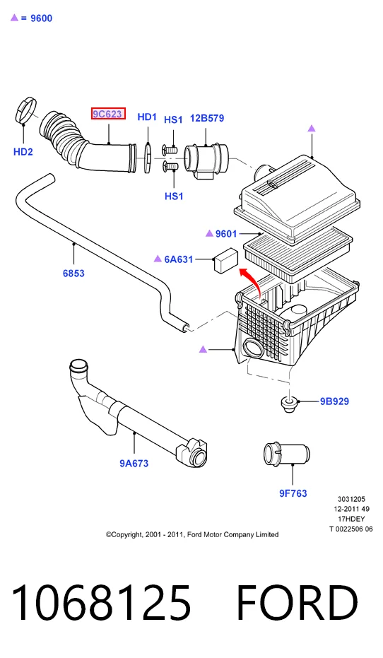 Вихлопна труба Ford Fiesta Mk4 хетчбек (JAS, JBS) (1996 - 2002) ціна, від 42.55 USD