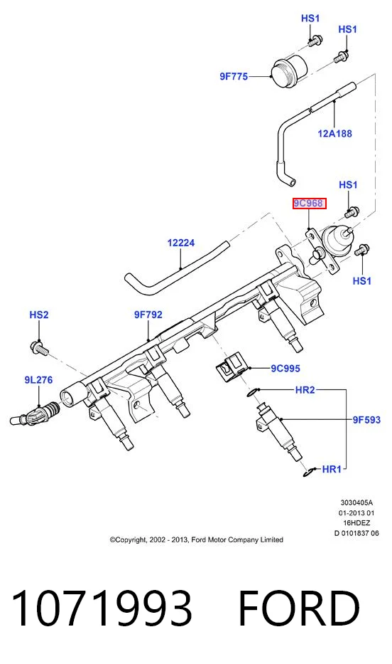 280160599 Bosch Регулятор тиску палива