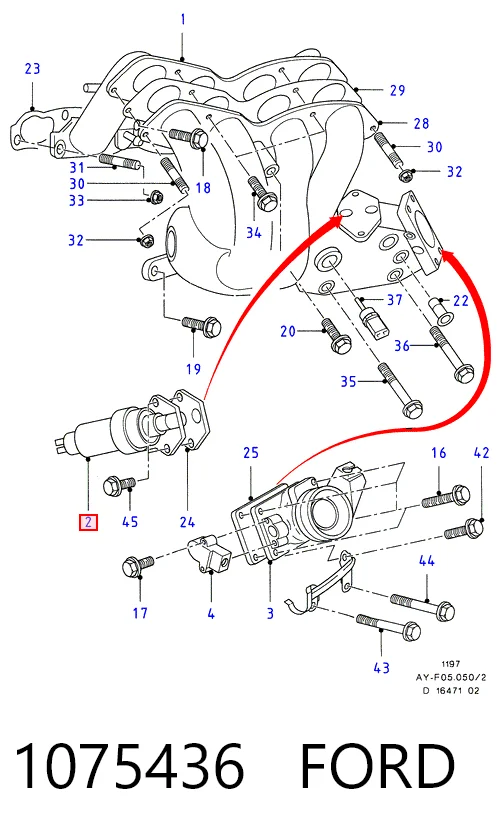 1075436 Ford РХХ