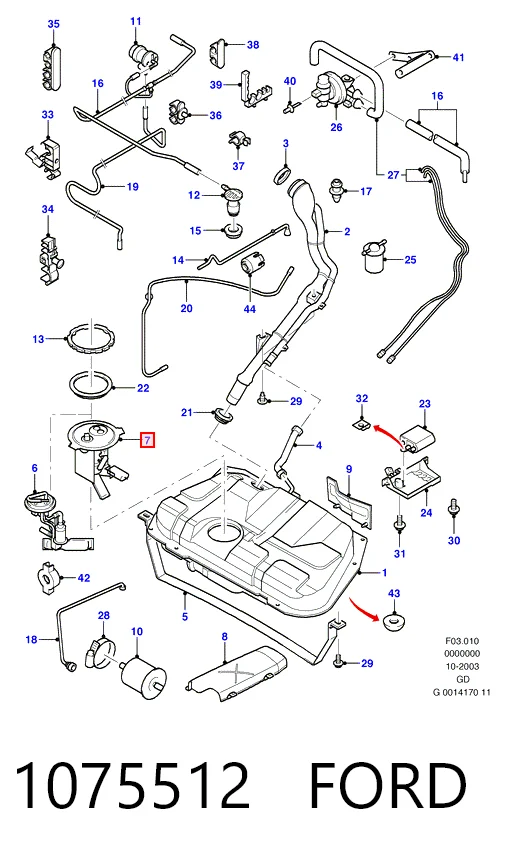 Модуль бензонасоса Magneti Marelli MAM00083M ціна, від 68.38 USD