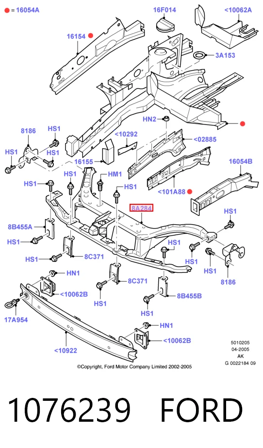 Панель передня Ford Focus I хетчбек (DAW, DBW) (1998 - 2004) ціна, від 57.01 USD
