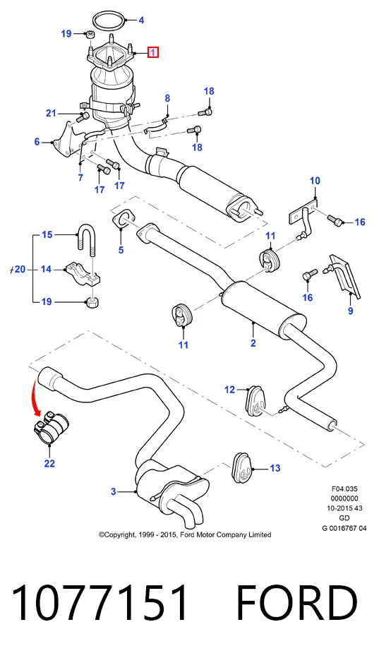 Купити Каталізатор Ford Mondeo II BFP