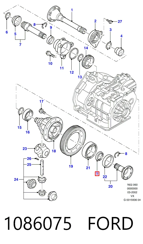 Сальник півосі NEW Holland 5144380