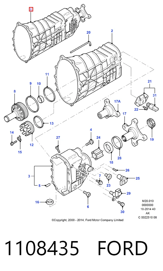 МКПП на Ford Transit V V184/5