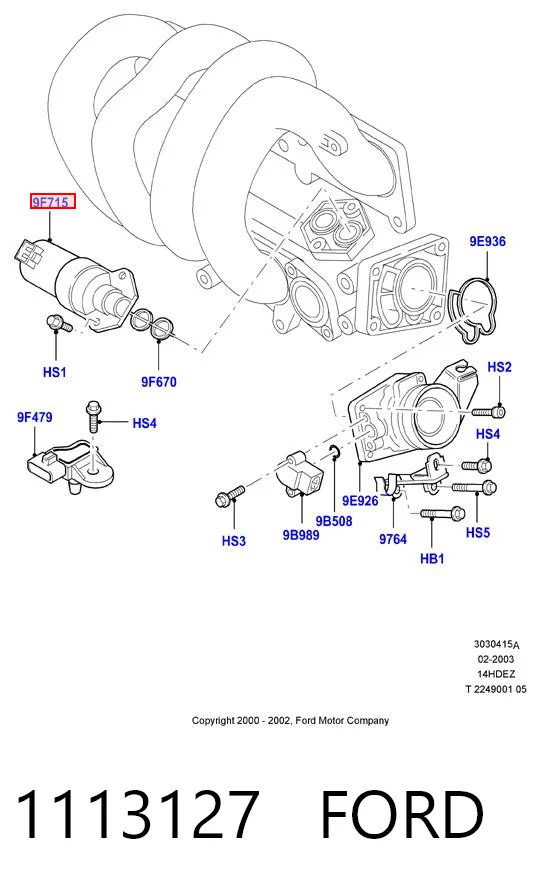 1113127 Ford РХХ