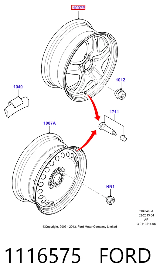 1116575 Ford