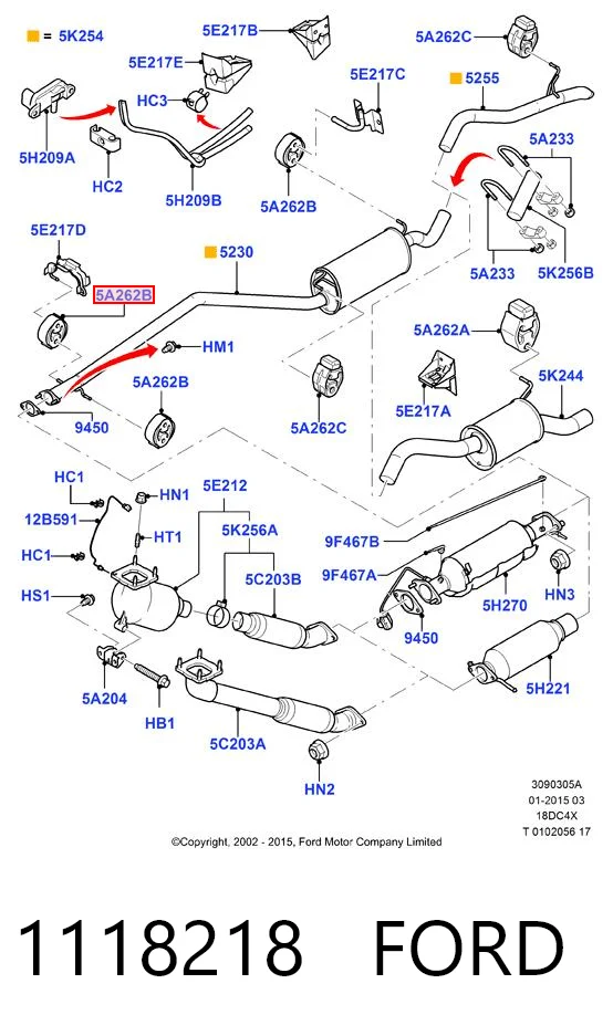 Купити Подушка глушника Land Rover Discovery III LR3