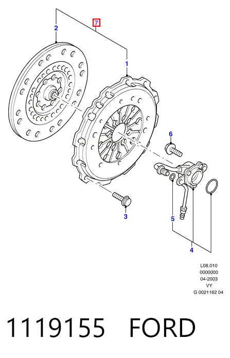 Купити 624302309 Polcar Комплект зчеплення (диск, корзина, підшипник)